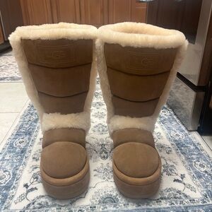UGG Chestnut Shearling Boots